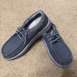 Hey Dude Gray Loafers Slip-Ons Casual
